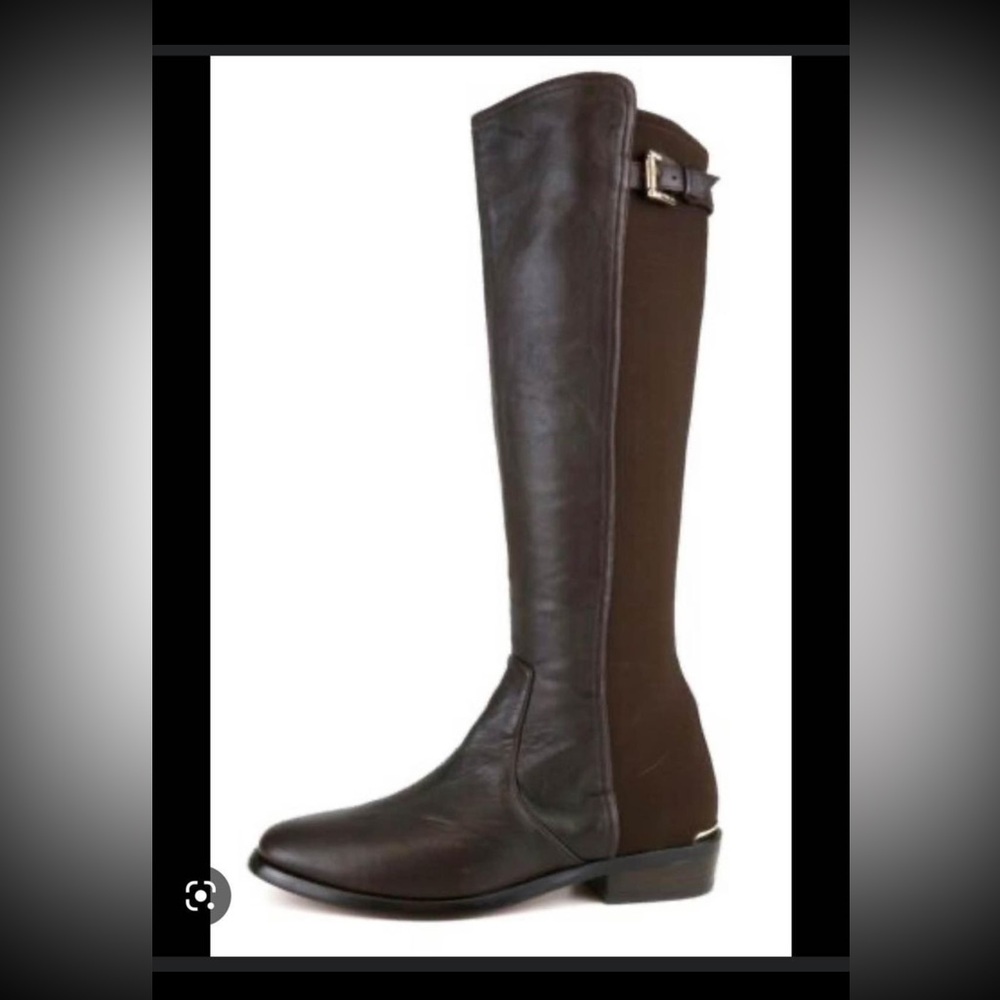 Coach Brown Heeled Boots